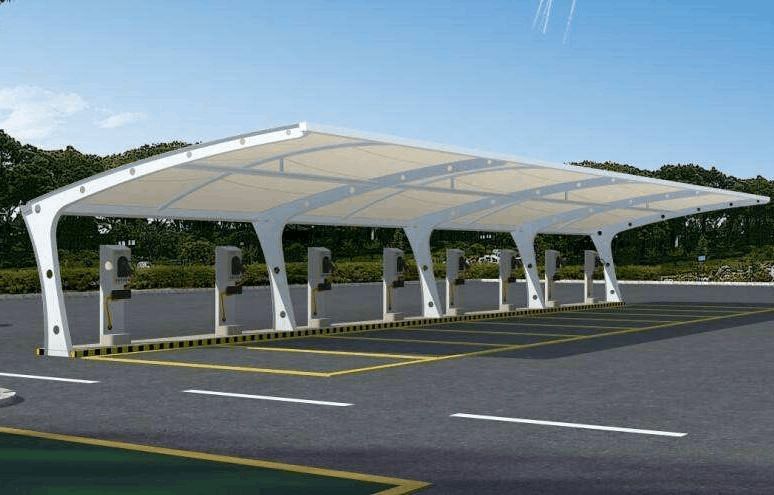 务川膜结构停车棚